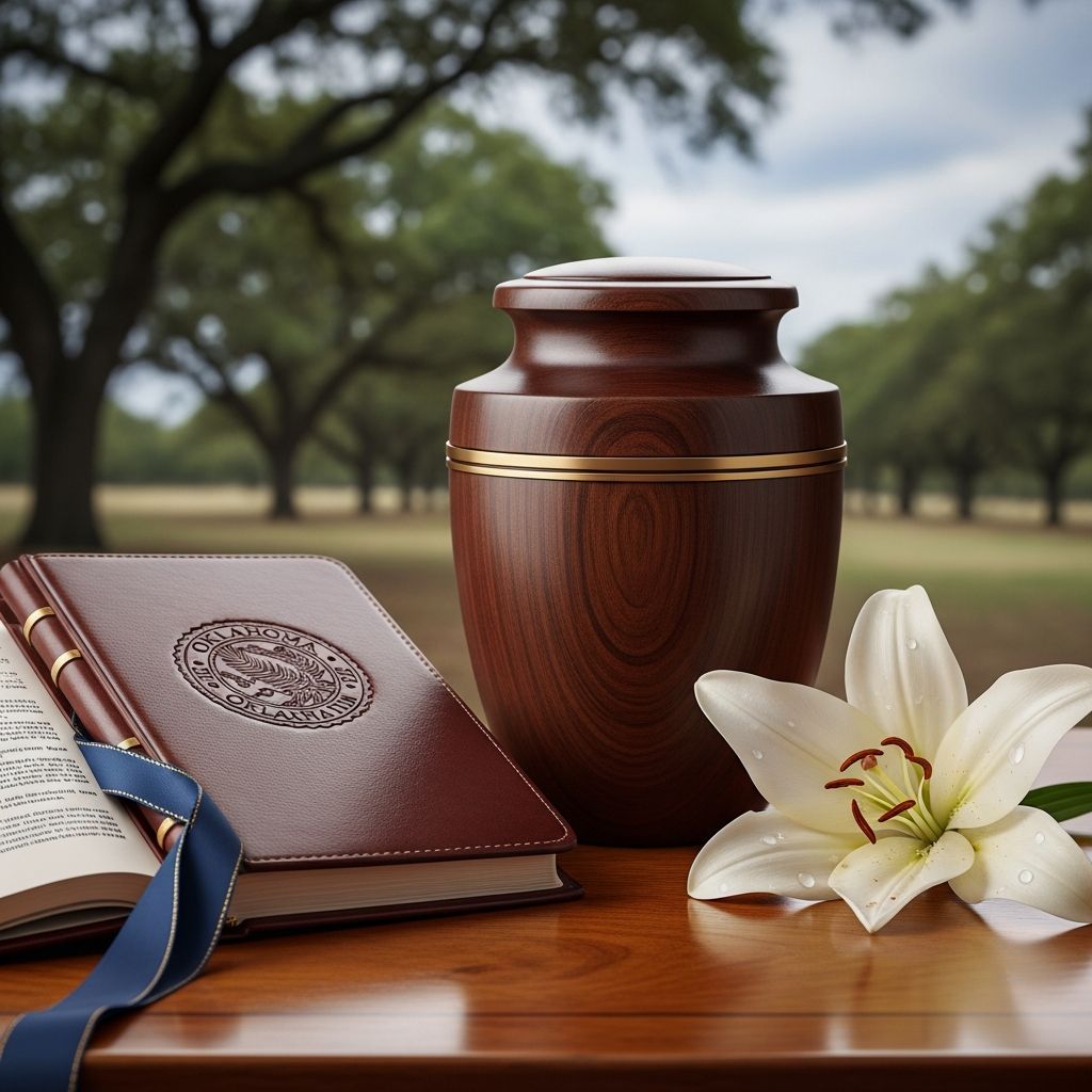 Essential overview of Oklahoma's rules for cremation, burial, remains handling, and family rights in final disposition planning.