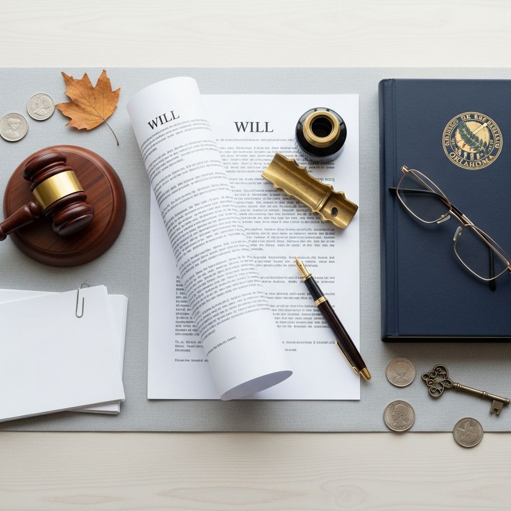 Master Oklahoma's will requirements and protect your estate's future.