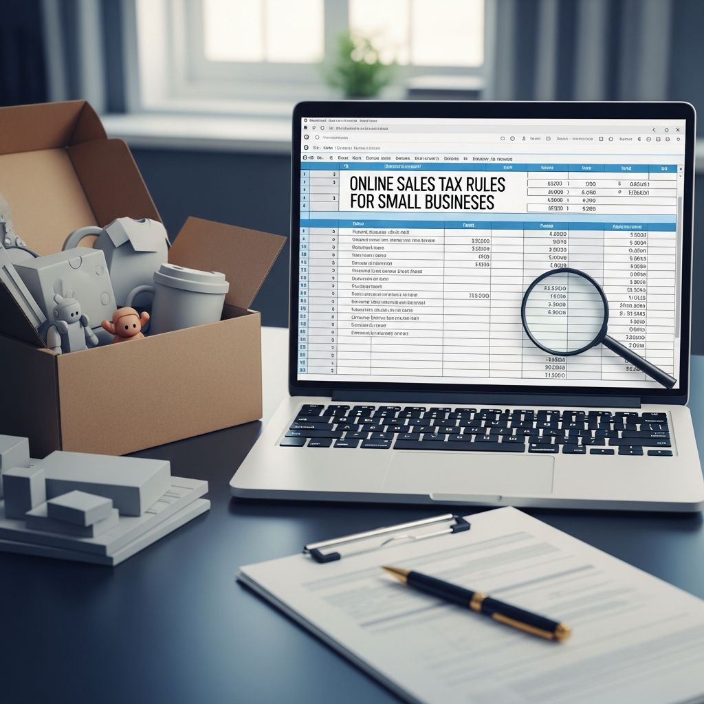Navigate the evolving landscape of online sales taxes and their profound effects on small business operations and growth strategies.