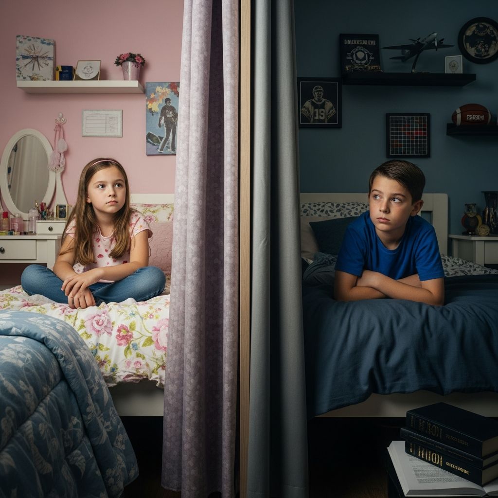 Understanding the legal landscape and developmental factors around same-room arrangements for opposite-sex siblings.