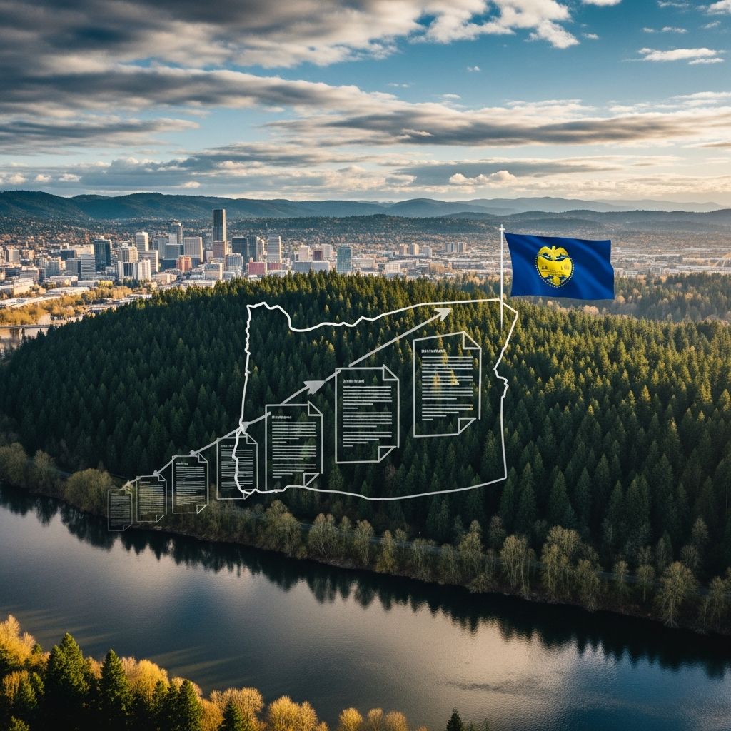 Complete roadmap for creating a limited liability company in Oregon with step-by-step instructions.