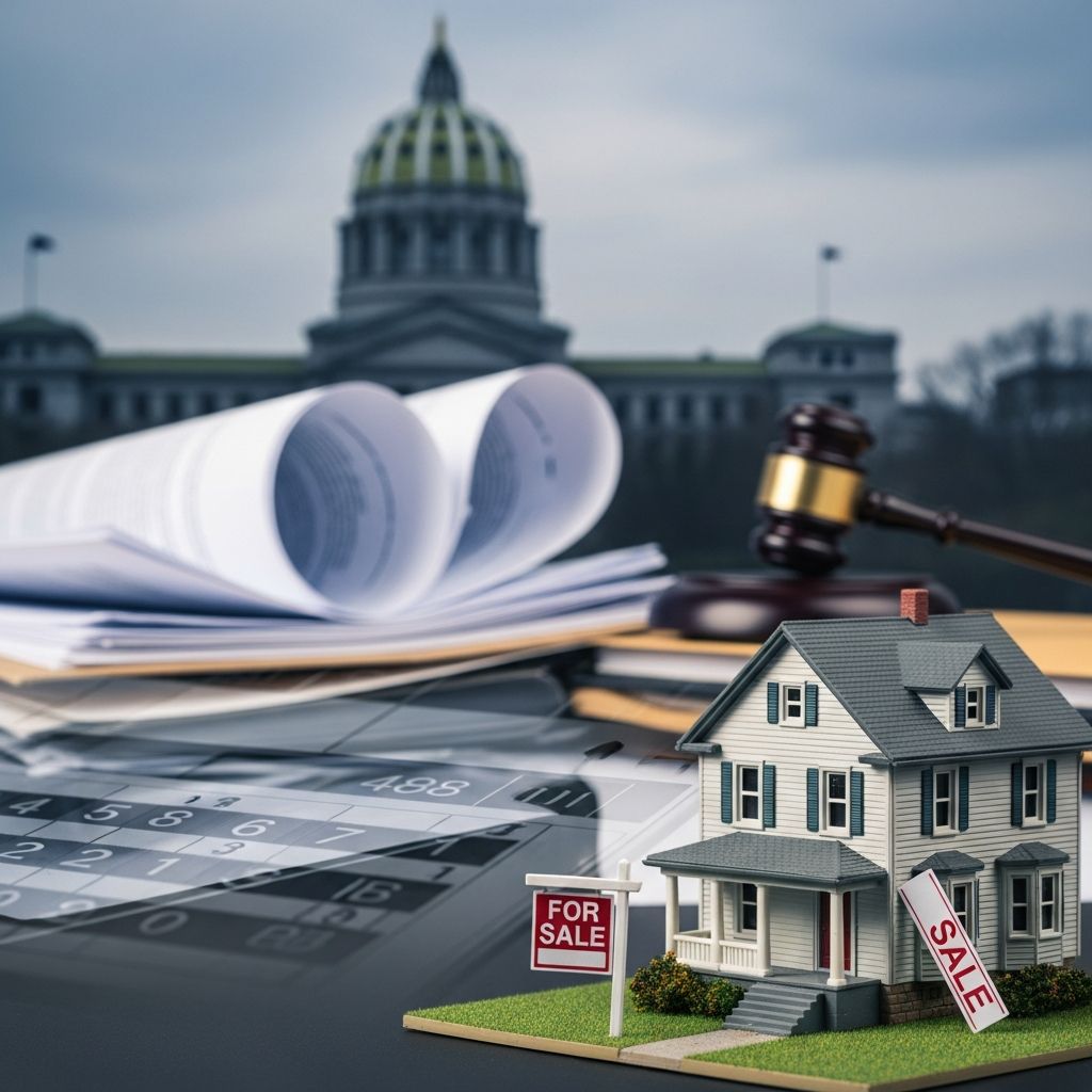Understand Pennsylvania deficiency judgments, timelines, fair market value limits, and borrower protections.