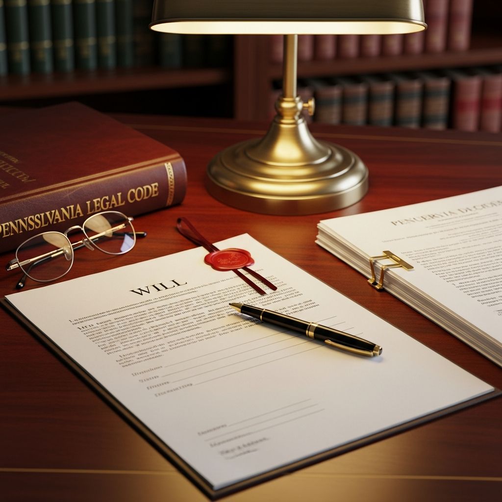 Master the essentials of creating a legally binding will in Pennsylvania to secure your legacy and protect your loved ones effectively.
