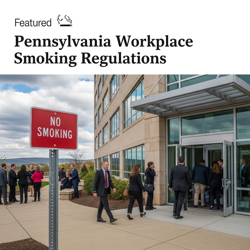 Comprehensive guide to Pennsylvania's Clean Indoor Air Act, exemptions, enforcement, and pending reforms for smoke-free workplaces.