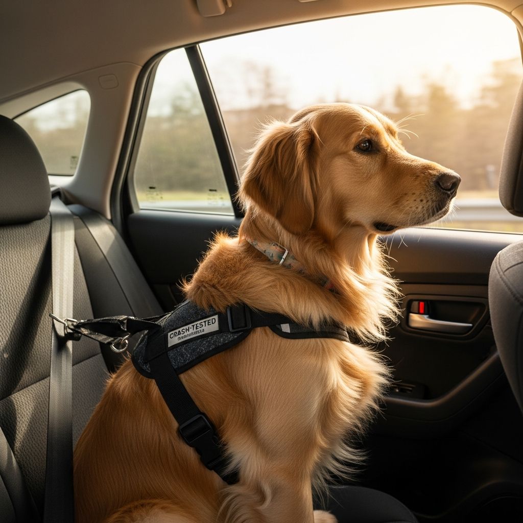 Understand pet transportation laws, safety risks, and liability concerns for drivers.