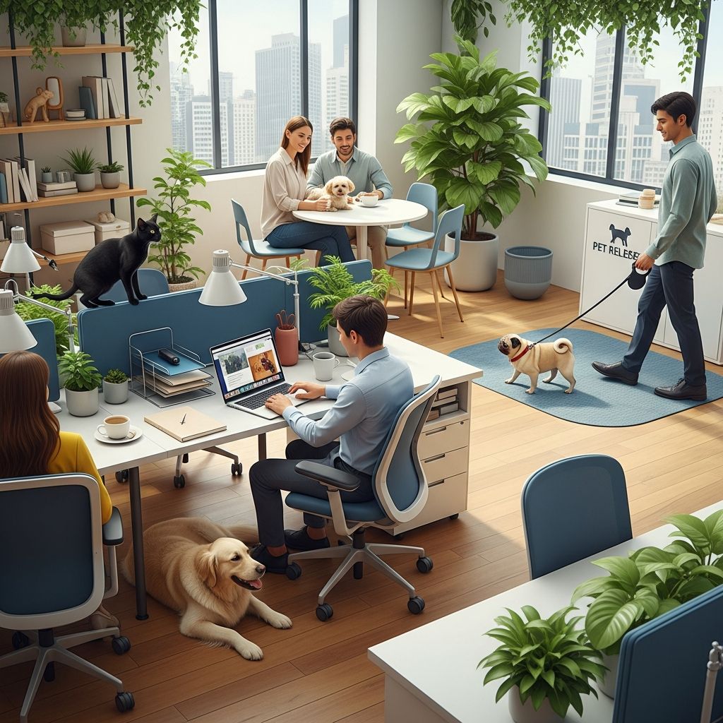 Navigate the legal landscape of bringing pets to the office: from policies to accommodations and workplace harmony.