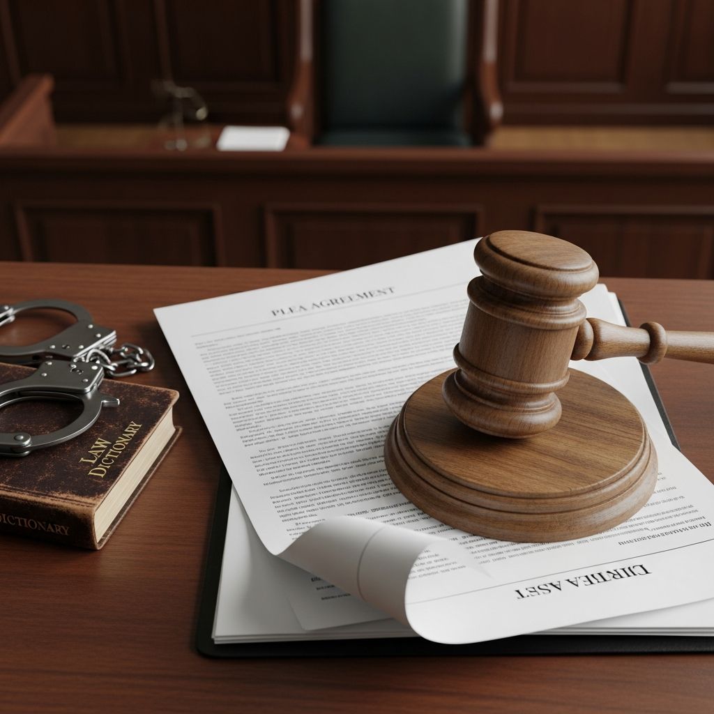 Learn how plea agreements work, their benefits, and their impact on criminal cases.