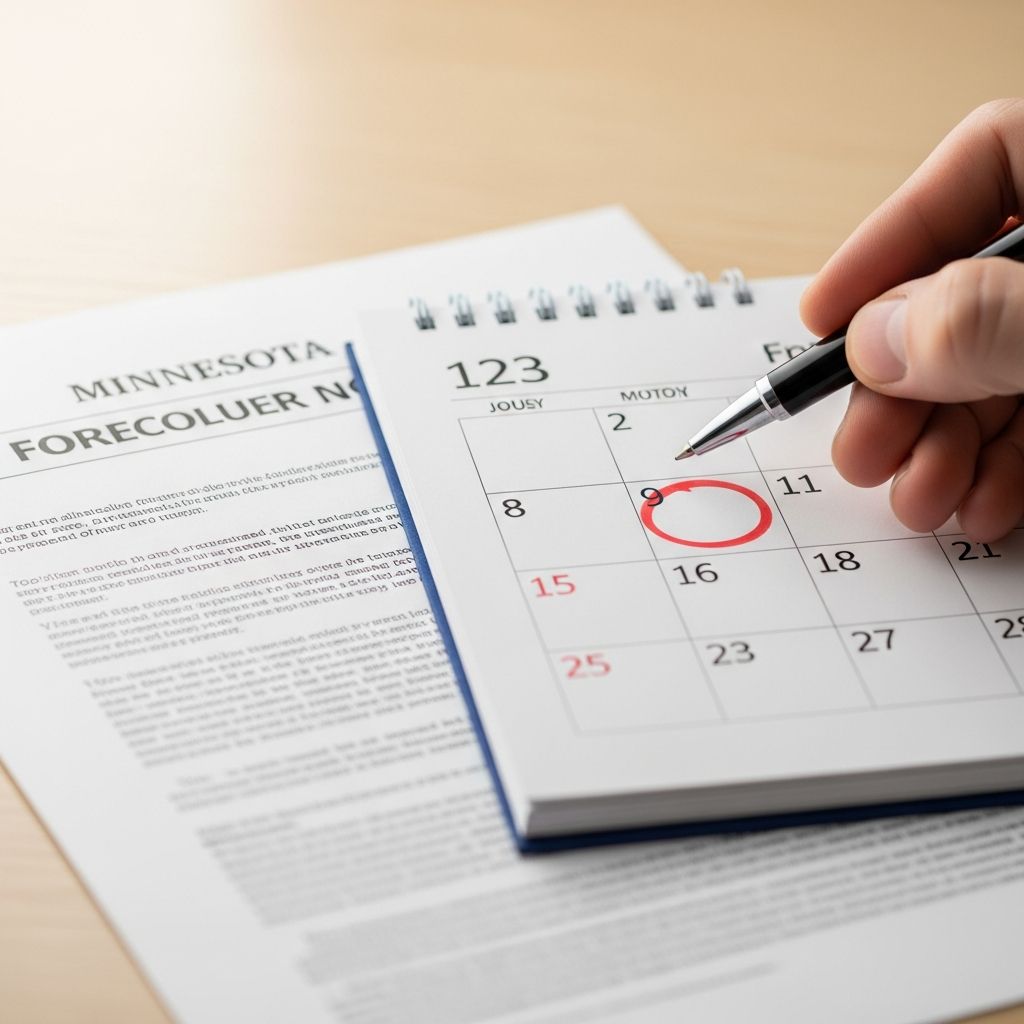 Discover proven legal methods and homeowner rights to delay foreclosure in Minnesota, including postponements, loss mitigation, and redemption options.