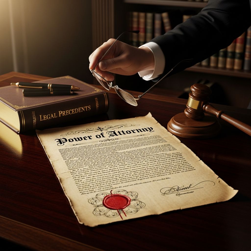 Understanding what transactions and decisions your POA agent can legally perform.