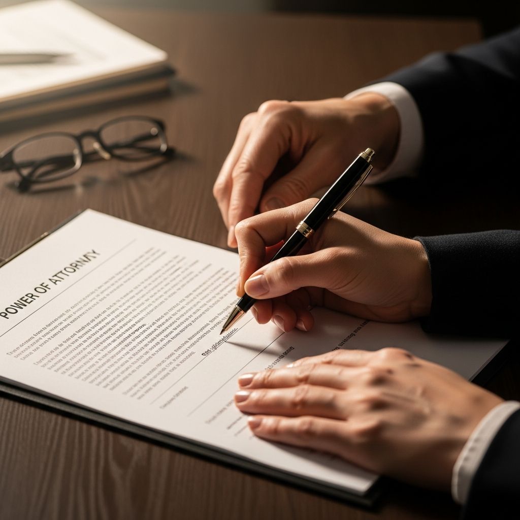 Learn how to create a power of attorney for your aging parent, ensuring their wishes are honored when they can no longer decide for themselves.