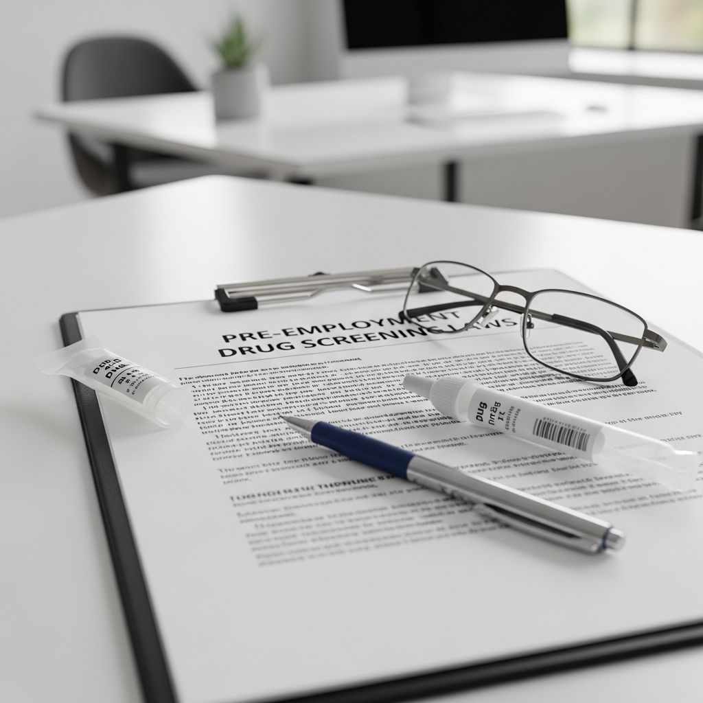 Navigate the legal landscape of drug testing for job applicants across U.S. states and federal rules.