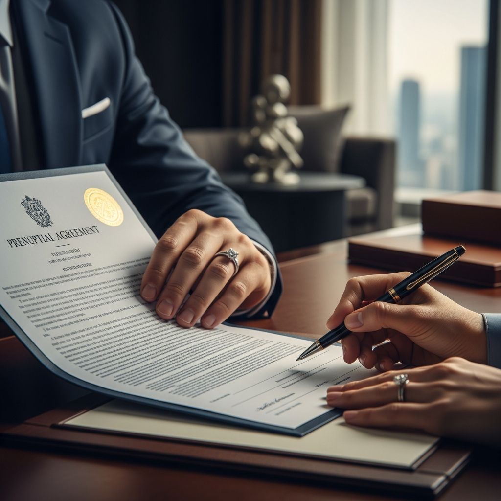 Discover why high-net-worth individuals should consider prenuptial agreements for safeguarding assets, businesses, and family legacies amid rising divorce rates.