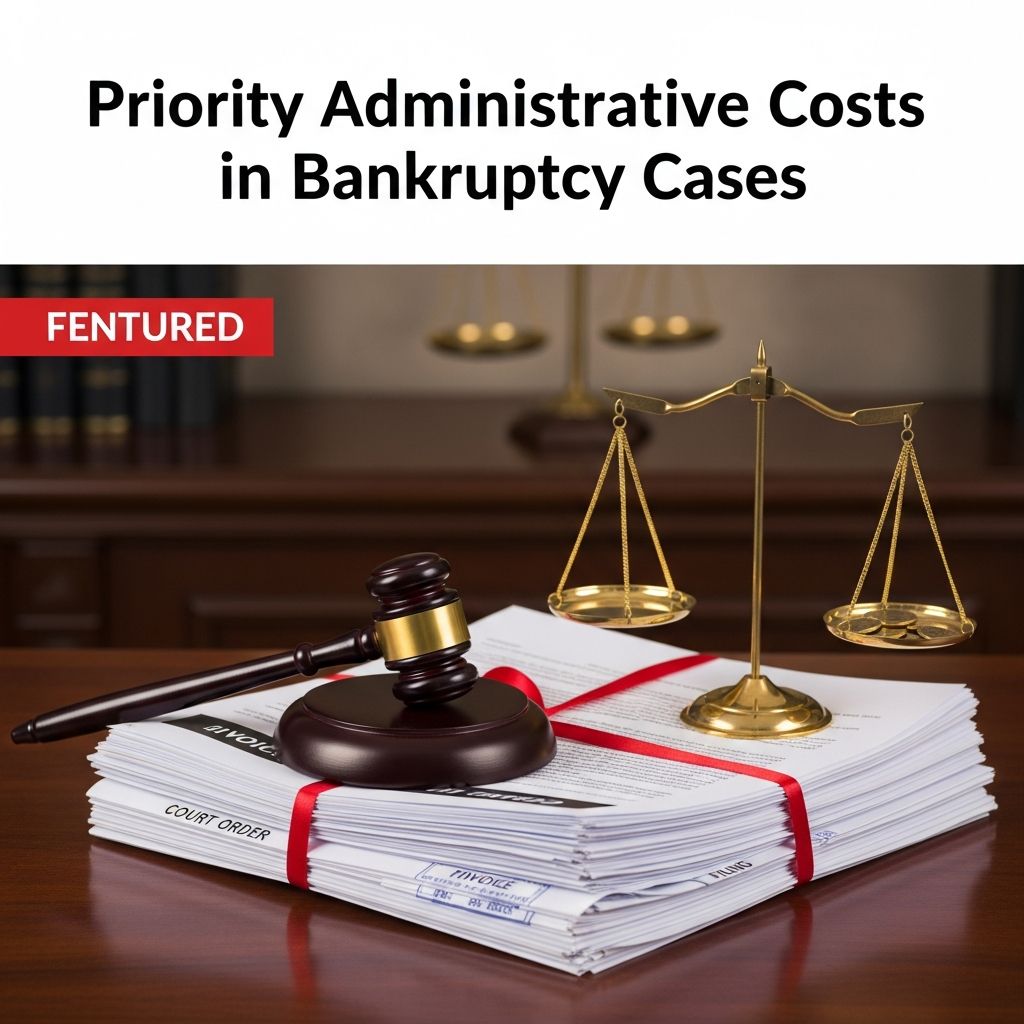 Understand how trustees prioritize administrative expenses in bankruptcy, ensuring case administration before other creditor payments.