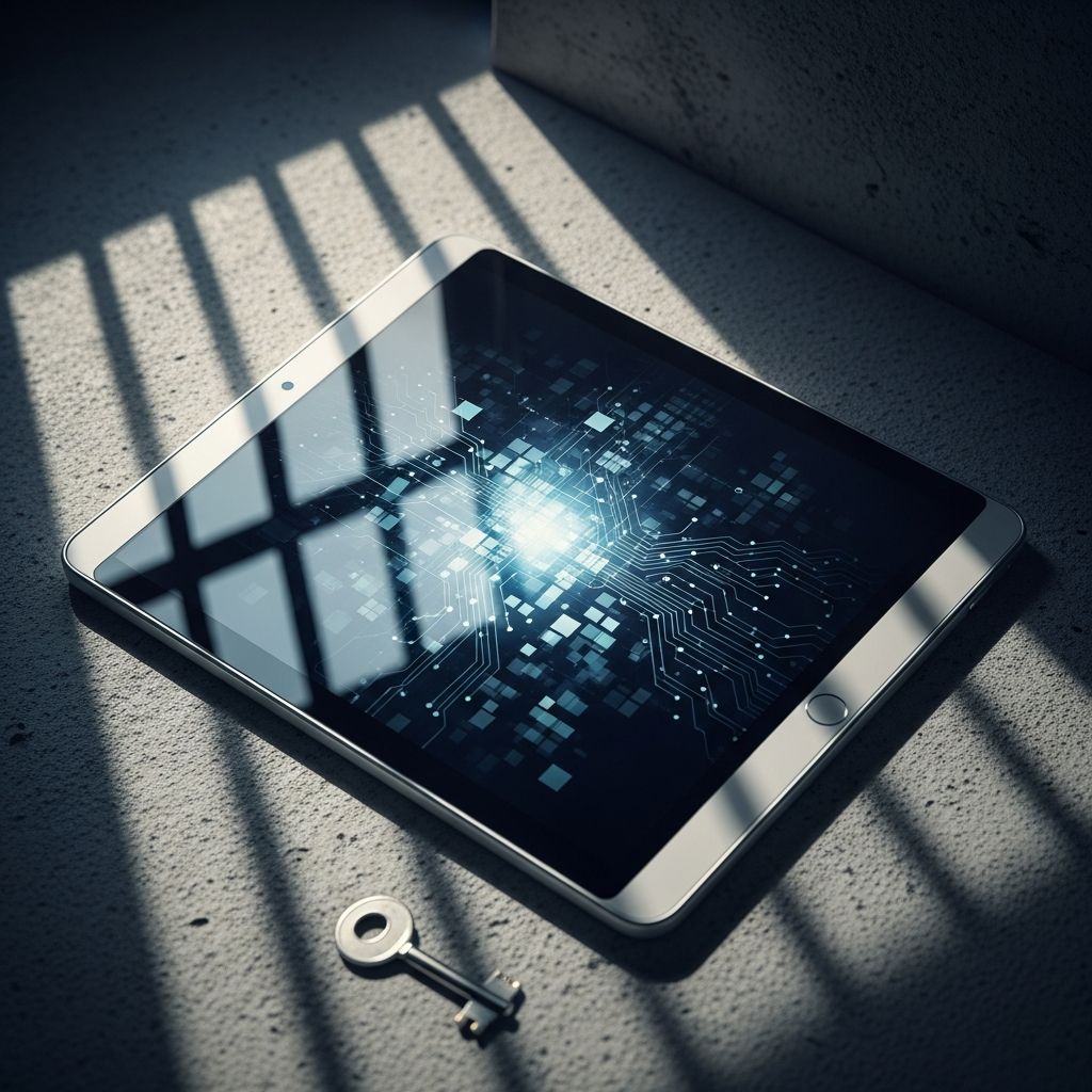 Examining the dual-edged sword of inmate tablets: boosting education and family ties while sparking hacks, surveillance, and costly controversies.
