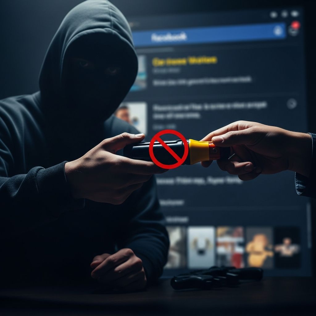 Discover the everyday items banned on Facebook Marketplace that could land sellers in legal hot water and get accounts suspended.