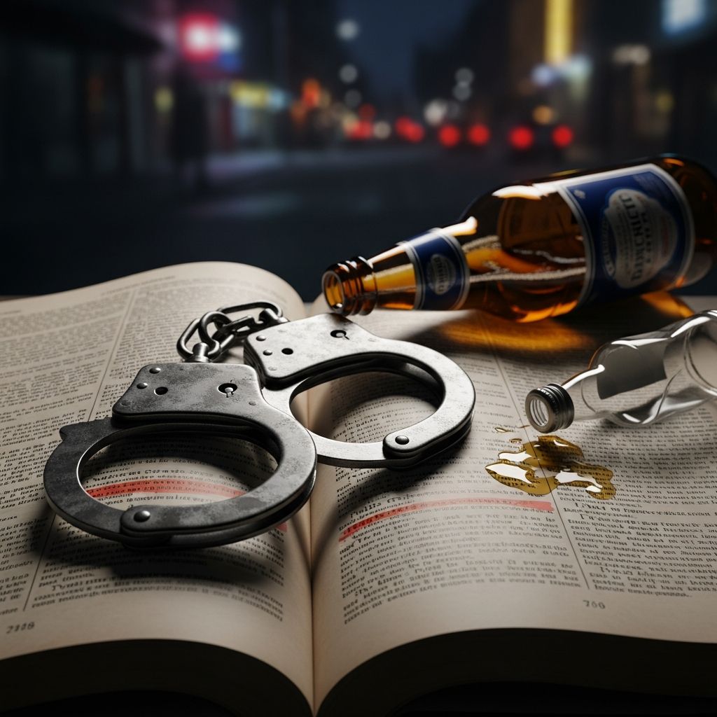 Unravel the complexities of public intoxication laws across U.S. states, penalties, defenses, and prevention strategies for informed legal awareness.