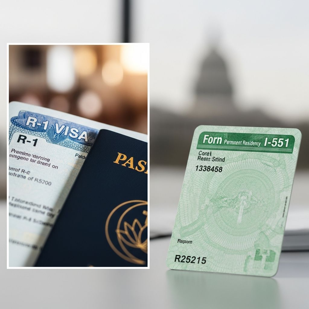 Navigate the complete pathway for religious workers transitioning from temporary R-1 visas to lasting U.S. permanent residency through EB-4 classification.