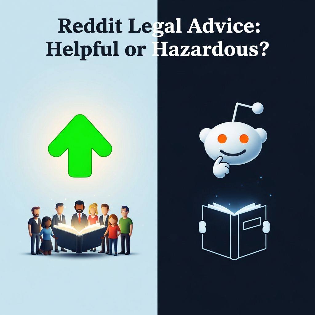 Uncover the risks and rare rewards of seeking legal guidance on Reddit and discover safer alternatives for real help.