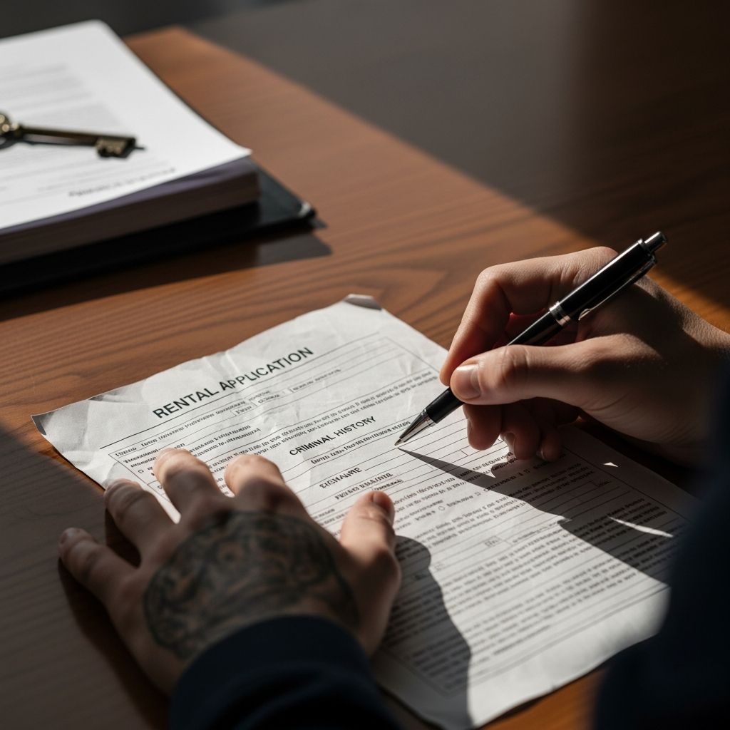 Navigate housing challenges with a criminal background: Understand landlord rights, fair housing protections, and strategies for success.