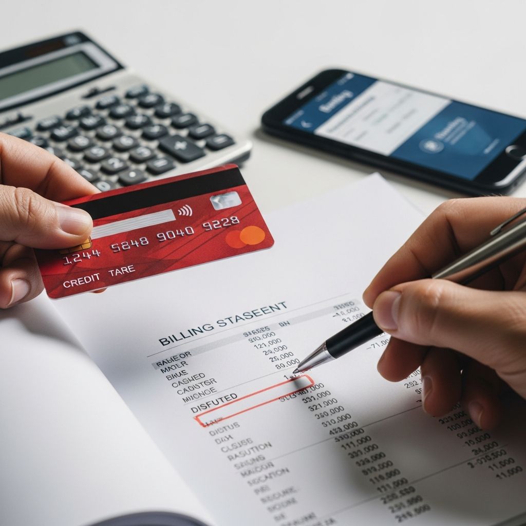 Master your rights when facing billing mistakes on credit cards with this comprehensive dispute resolution guide.