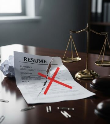 Understand the serious legal and professional risks of misrepresenting credentials on job applications.