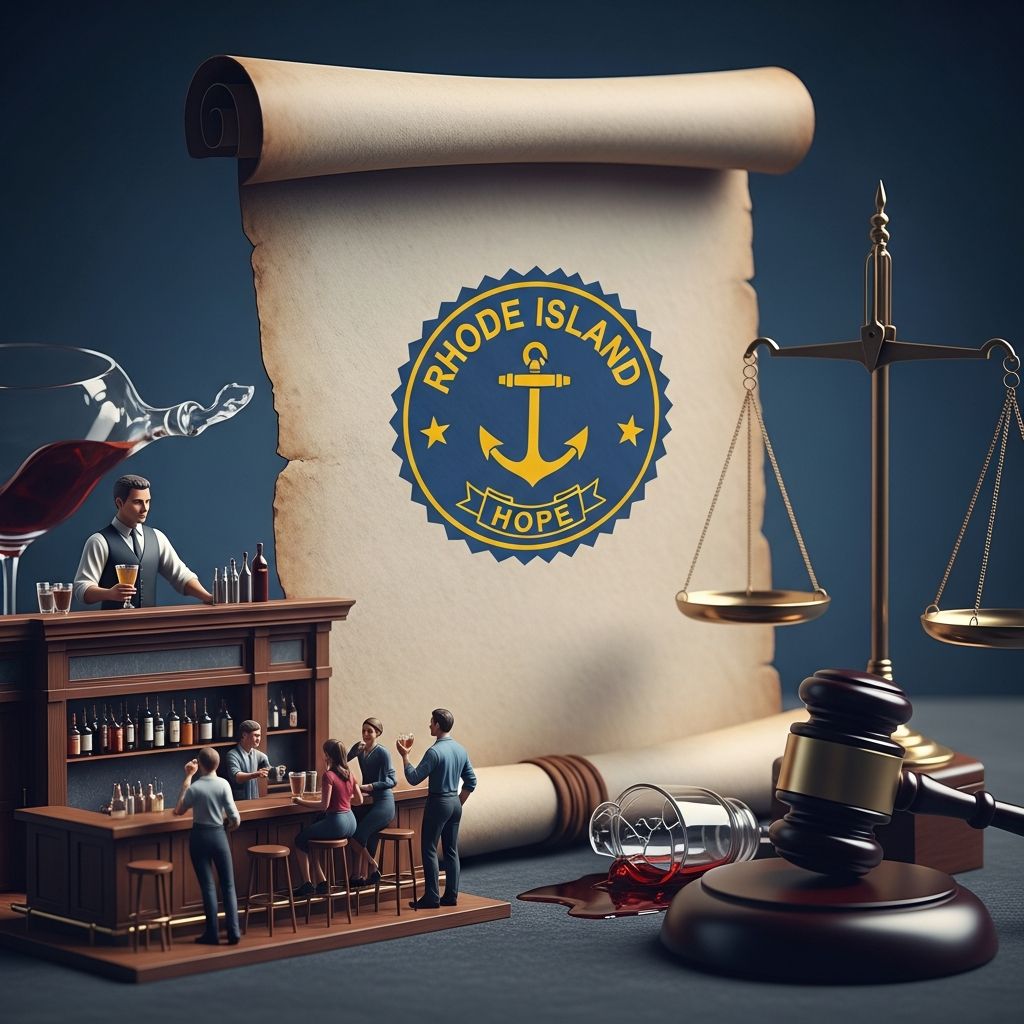 Understanding Rhode Island's rules on bar and host responsibility for alcohol-related injuries and accidents.