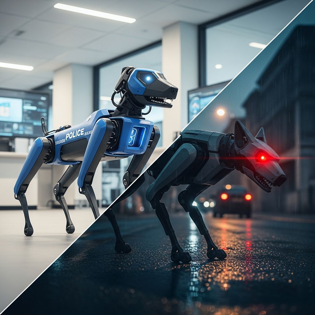 Exploring the rise of robot dogs in law enforcement: life-saving tools or steps toward dystopian surveillance?