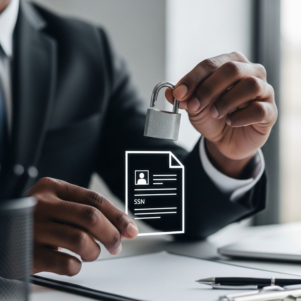 Navigate the risks of sharing your Social Security Number on job forms and protect your identity effectively.