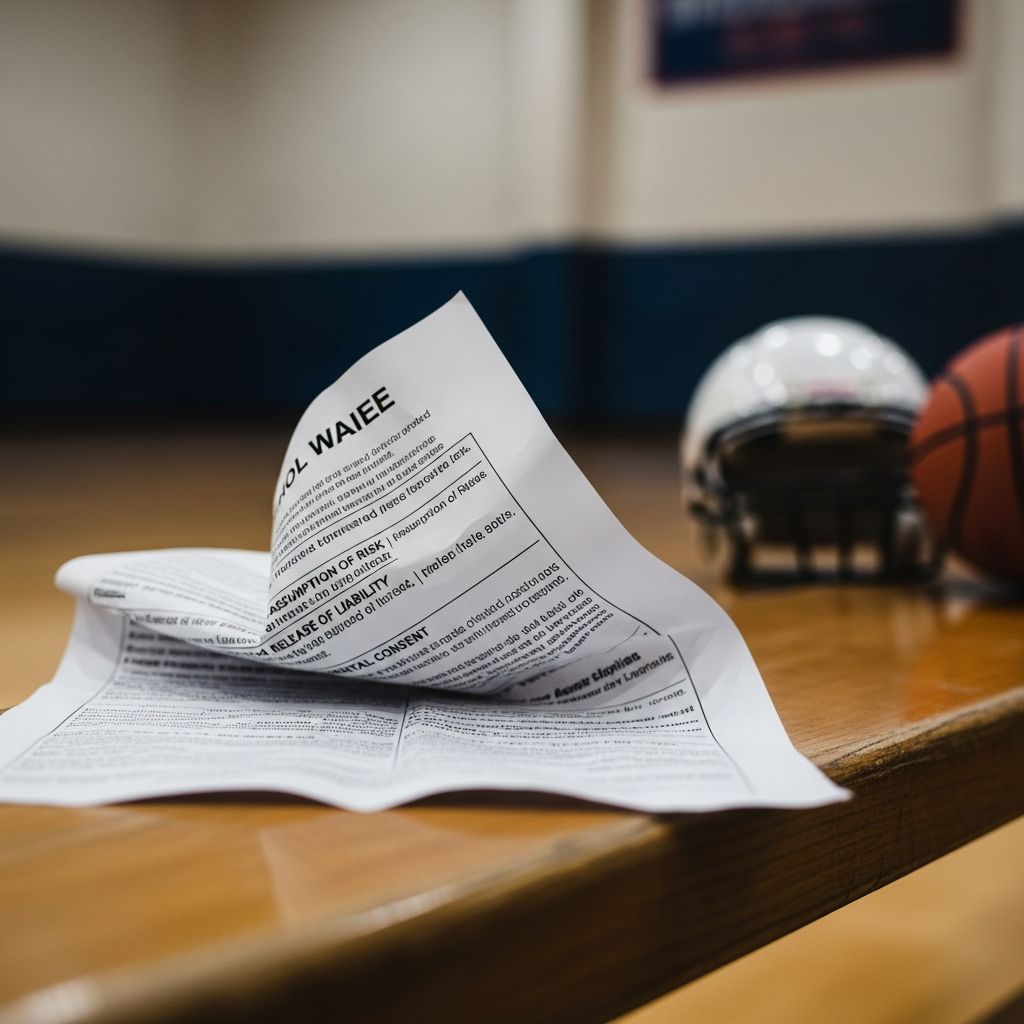 Unpack the legal intricacies of school sports waivers: what they cover, their limitations, and when they fail to protect institutions.