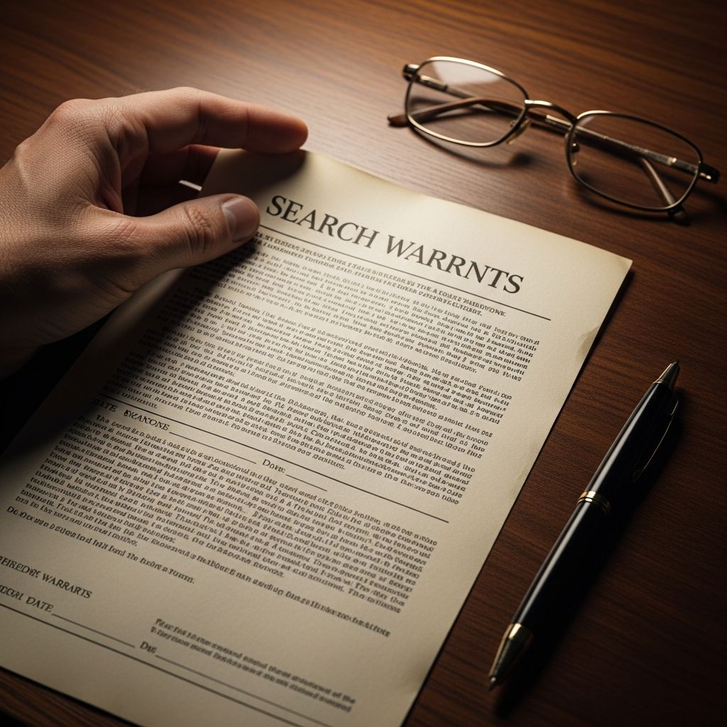 Unpacking the essential role of search warrants in balancing law enforcement needs with individual privacy rights under the Fourth Amendment.