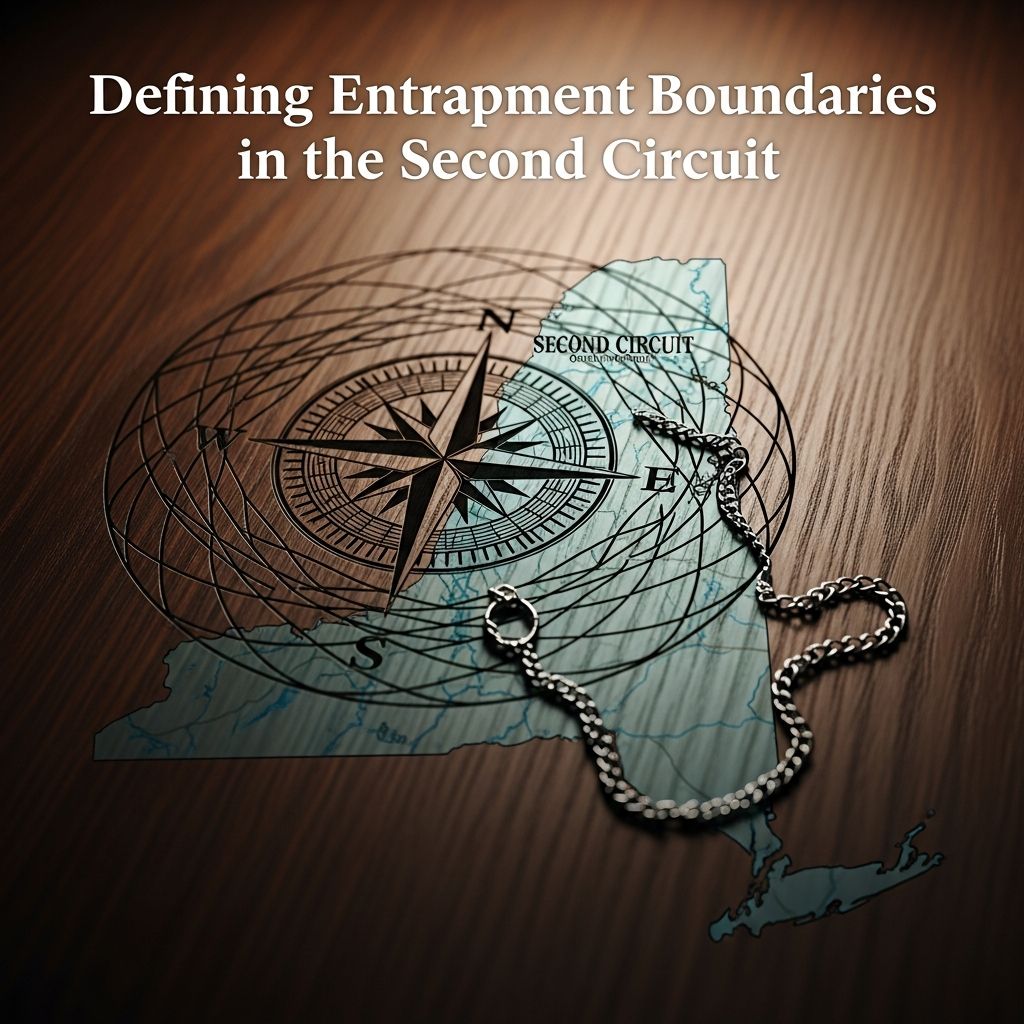 Examining how the Second Circuit establishes clear lines for entrapment defenses in federal criminal cases.