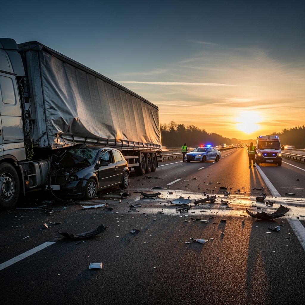 Securing Just Compensation After a Truck Crash Navigate the complexities of truck accident claims to obtain the fair payout you deserve for injuries and losses sustained.