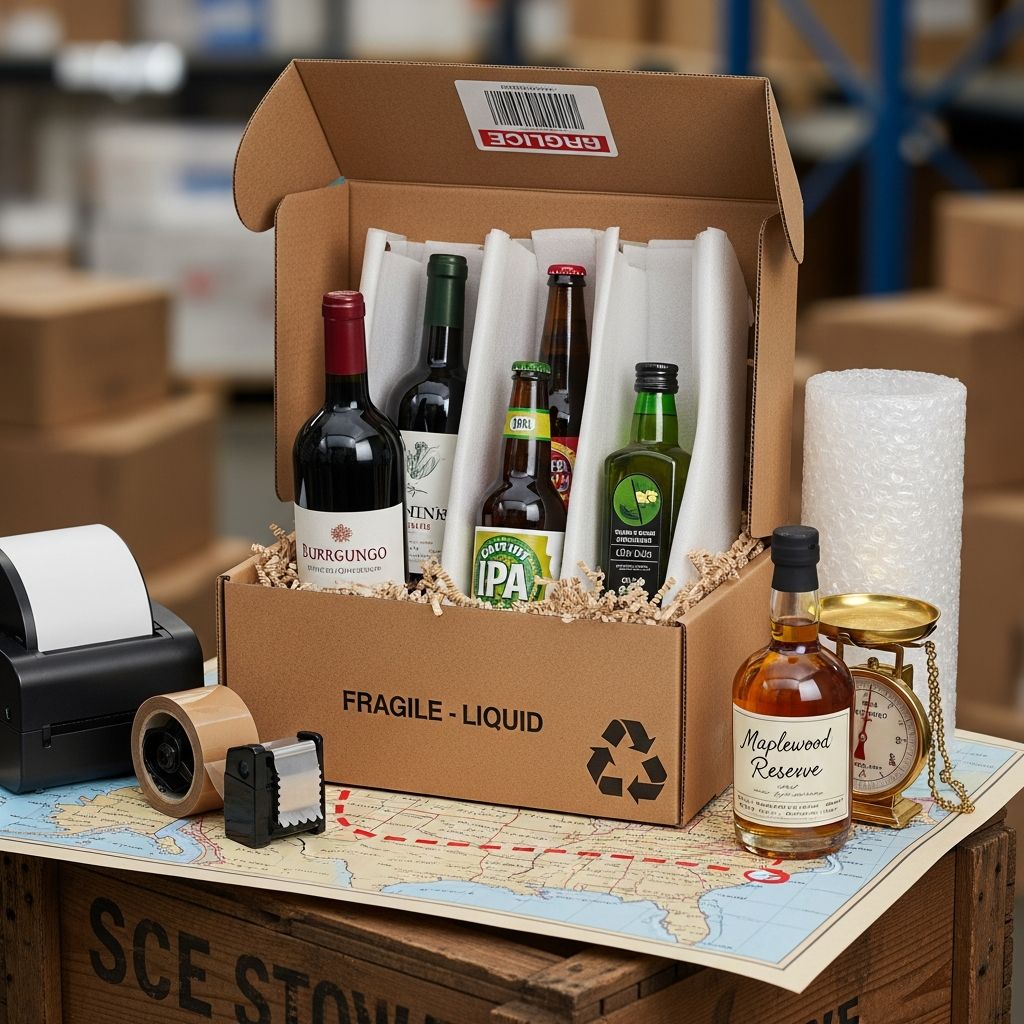 Navigate federal and state regulations for legally shipping alcoholic beverages.