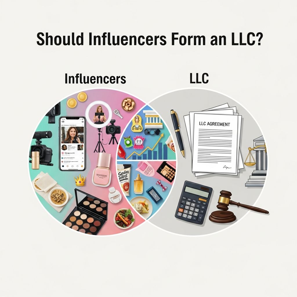 Discover if forming an LLC is essential for social media influencers to protect assets, boost credibility, and streamline operations.