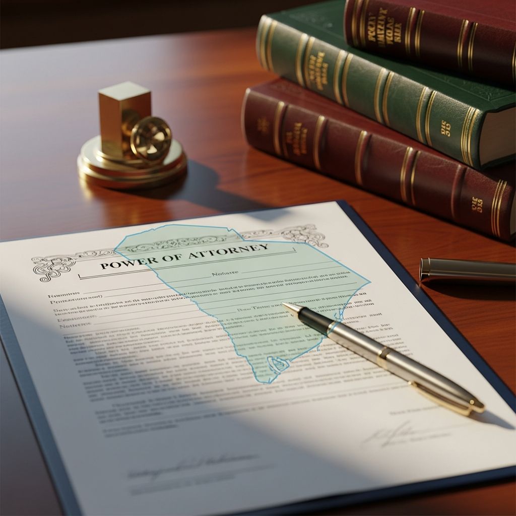 Comprehensive guide to creating, using, and managing powers of attorney under South Carolina's Uniform Act for effective estate planning.