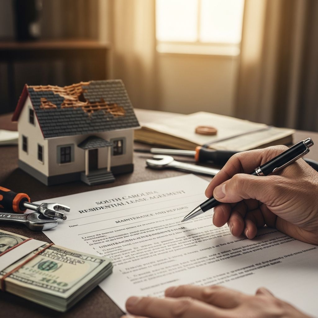 Empowering South Carolina renters: Understand your rights to demand repairs, withhold rent legally, and protect your living conditions under state law.