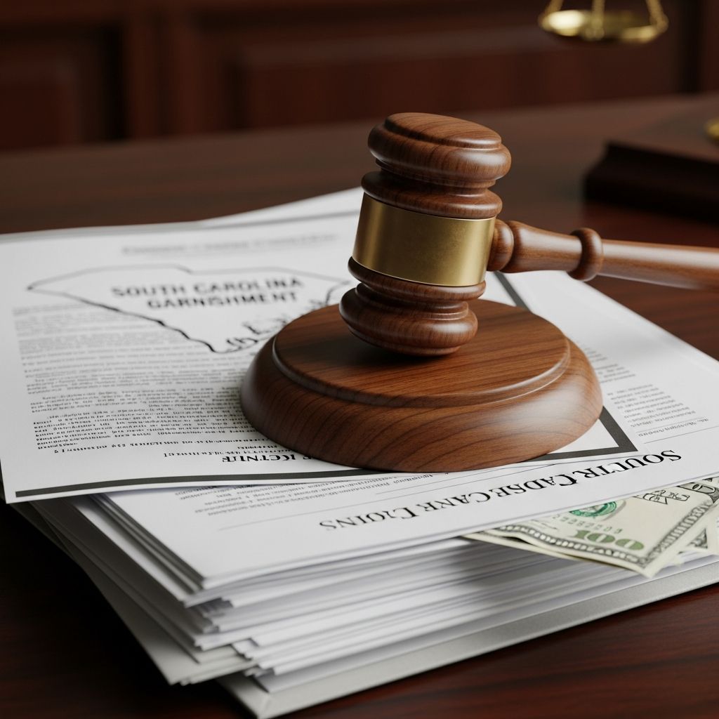 Discover South Carolina's strict protections against wage garnishment for consumer debts and exceptions for support and taxes.