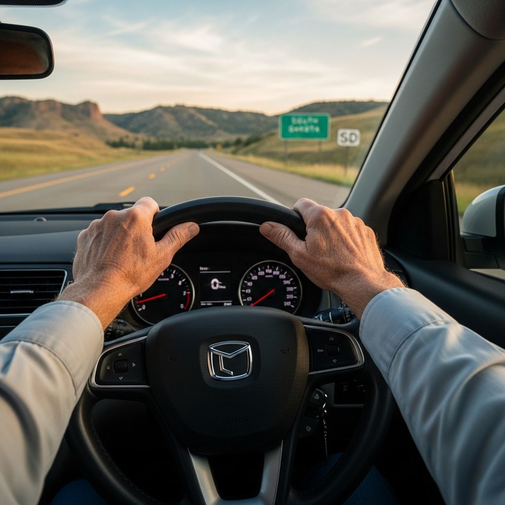 Essential guide to license renewal, vision tests, restrictions, and safety for older drivers in South Dakota.