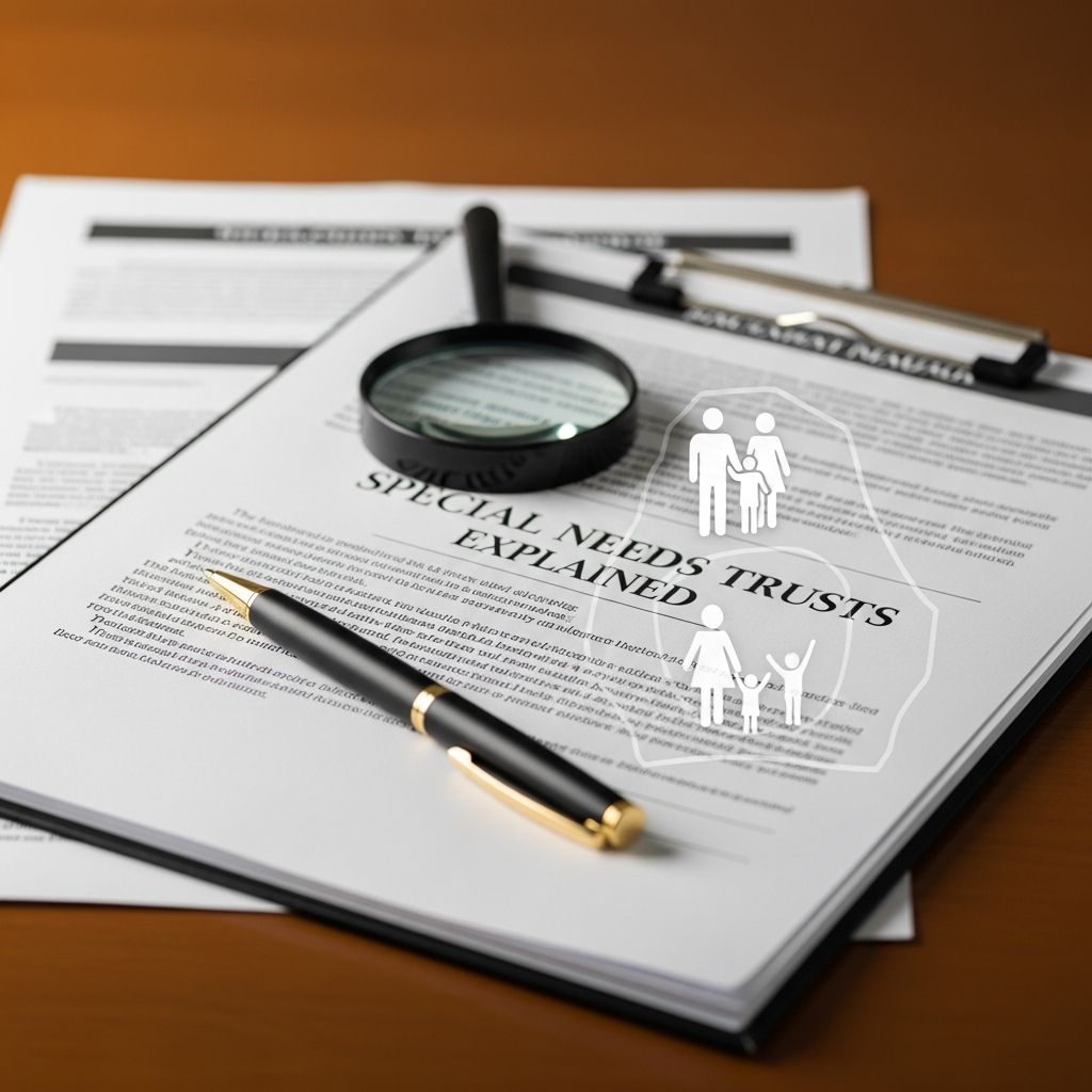 Learn how special needs trusts protect benefits eligibility while providing essential support for individuals with disabilities.