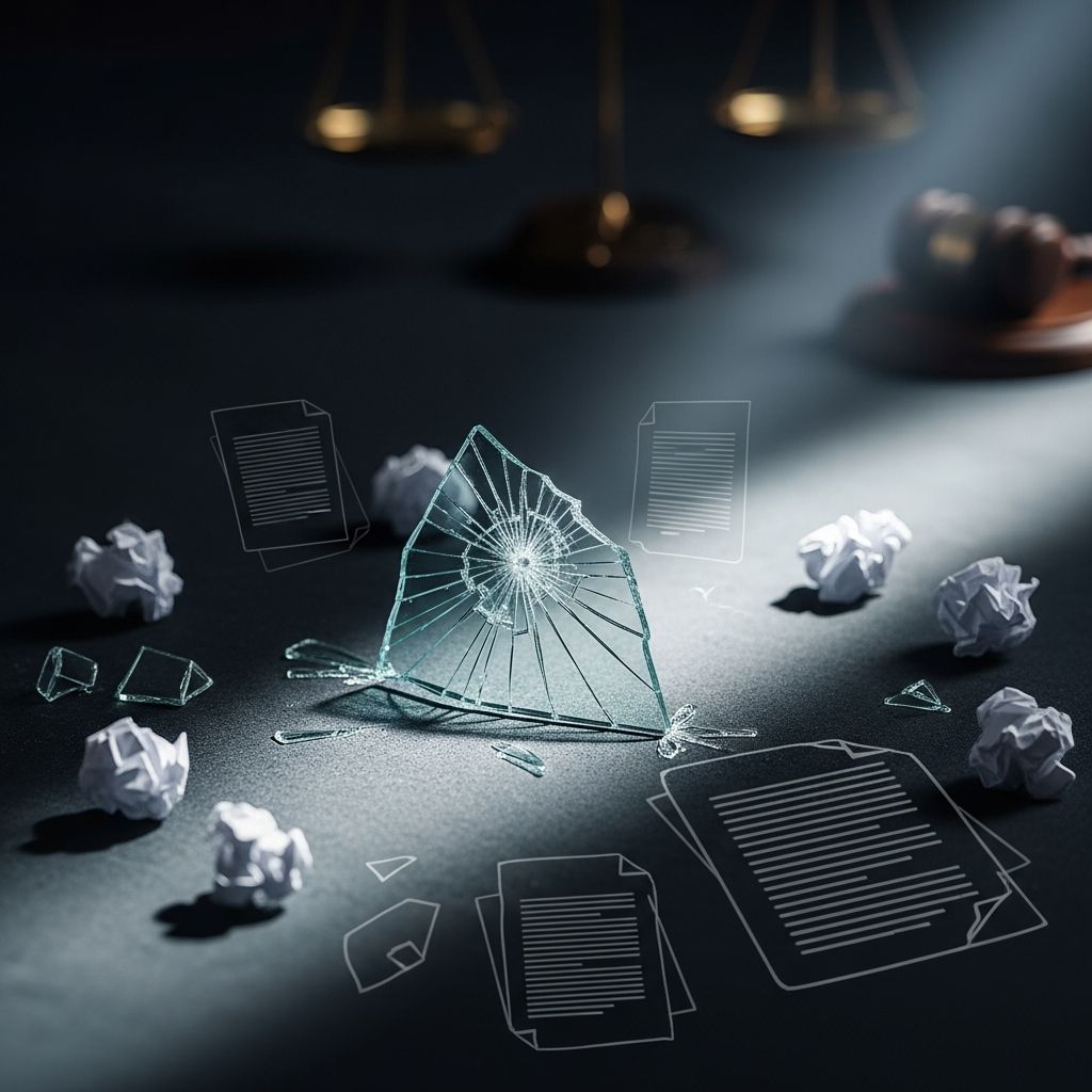 Uncover the legal consequences of destroying evidence in personal injury lawsuits and how courts respond to spoliation claims.