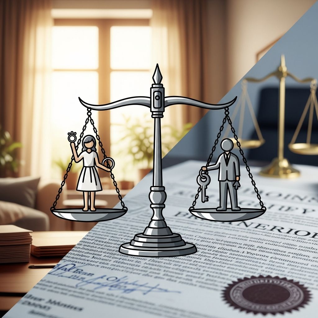 Navigate spousal tenancy agreements and protect property ownership in marriage.
