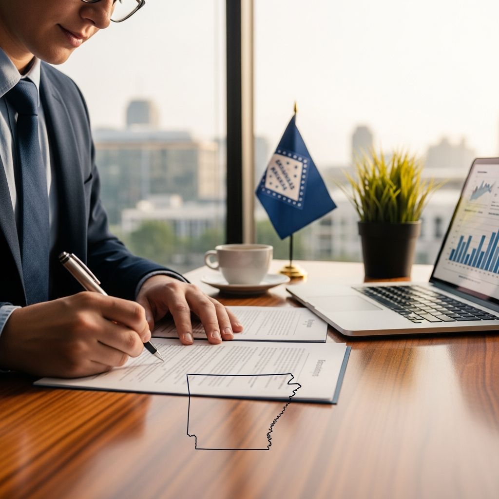 Comprehensive guide to launching your Arkansas sole proprietorship with minimal paperwork, key registrations, and compliance tips for 2026.