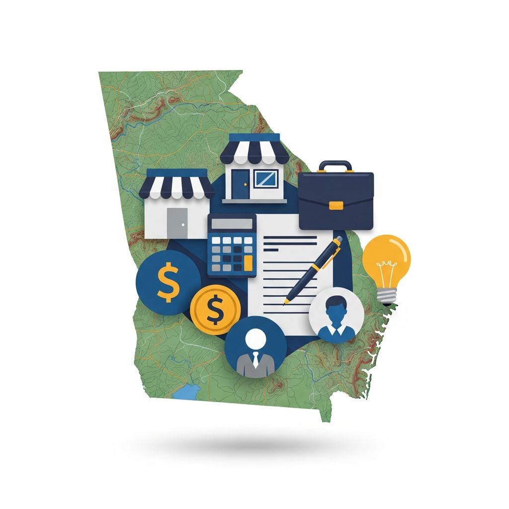 Comprehensive guide to launching your solo business in Georgia with minimal paperwork and maximum simplicity.