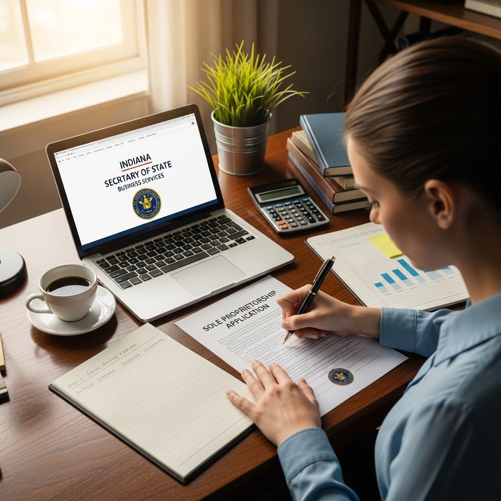 Comprehensive guide to launching your single-owner business in Indiana with minimal paperwork and maximum simplicity.