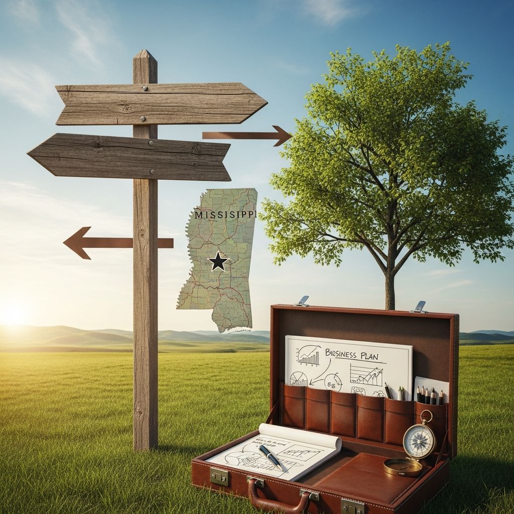 Comprehensive guide to launching your solo business in Mississippi with essential steps for compliance and success.