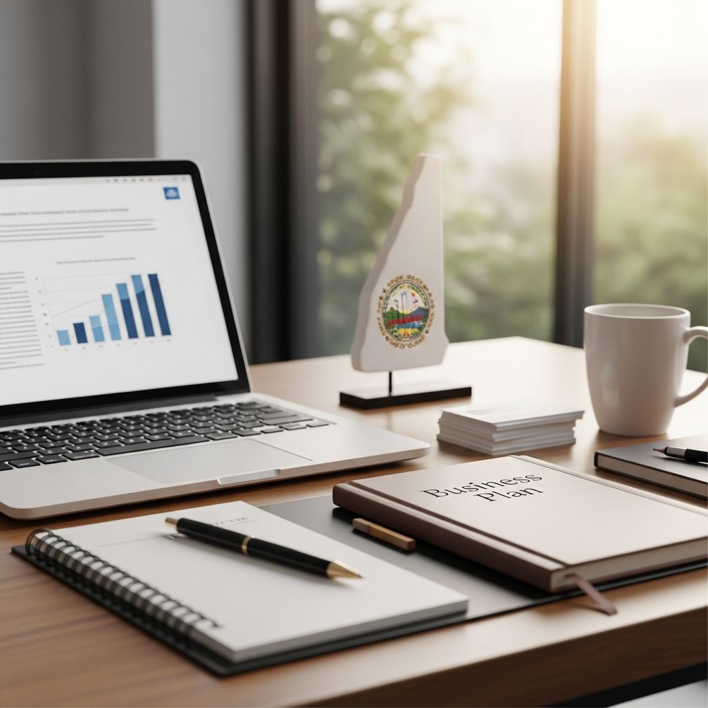 Complete guide to launching your solo business venture in New Hampshire with minimal compliance requirements.
