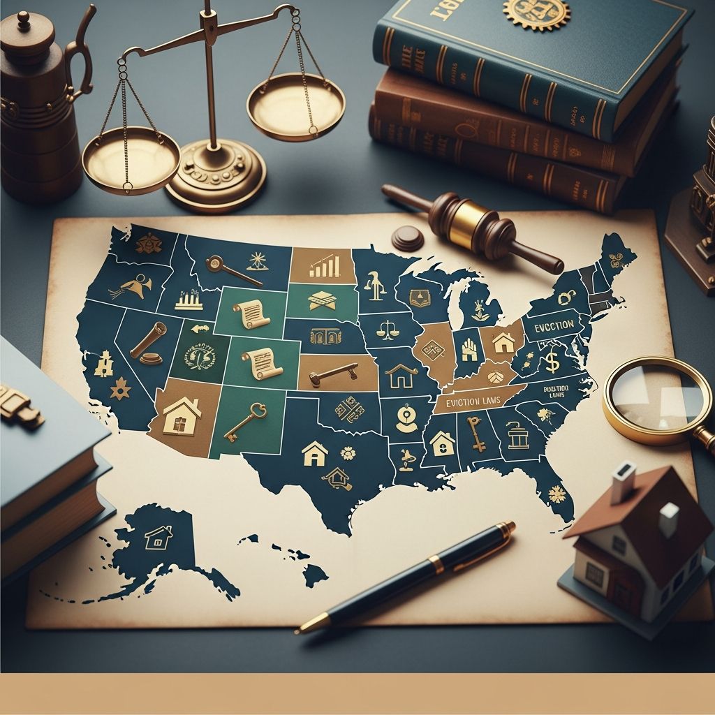 Navigate rental regulations across all 50 states with essential landlord-tenant law summaries.