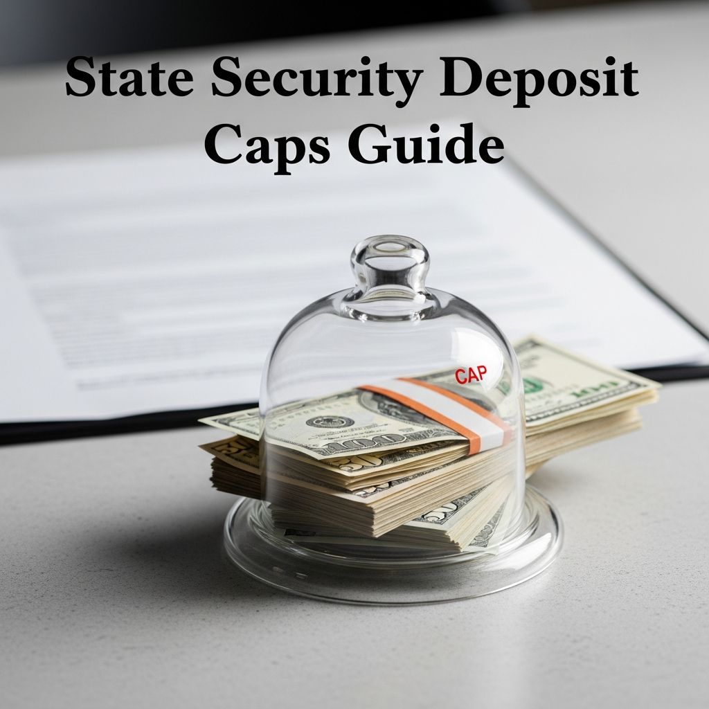 Comprehensive overview of maximum security deposits, return timelines, and key rules across all U.S. states for renters and landlords.