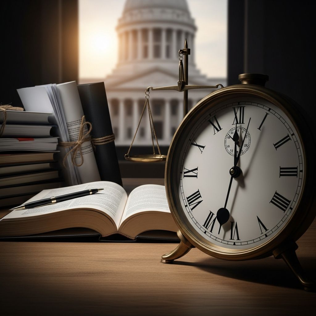 Understand legal deadlines across U.S. states and when you can file civil or criminal claims.
