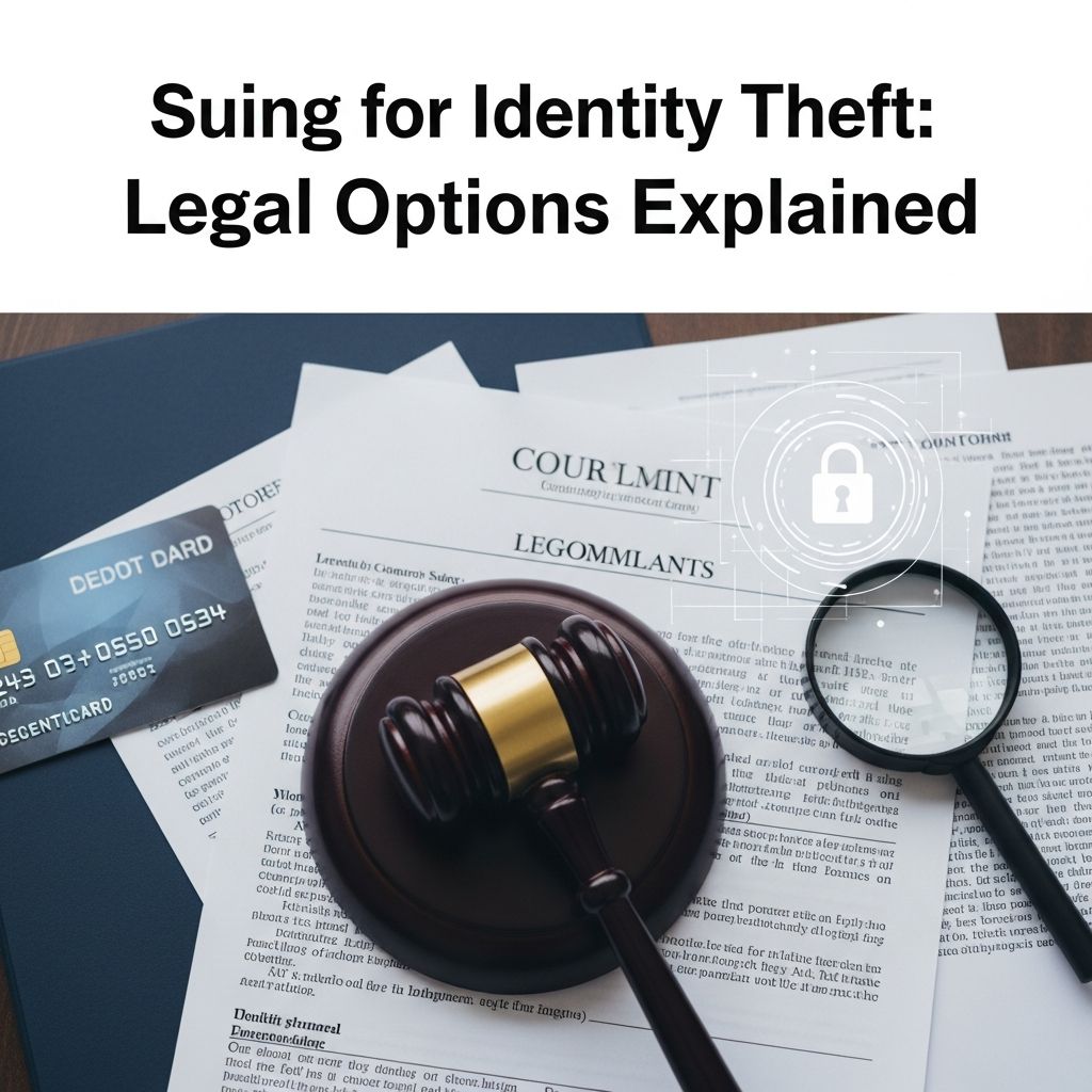 Discover when victims can pursue civil lawsuits against identity thieves, negligent companies, and institutions for financial recovery and justice.